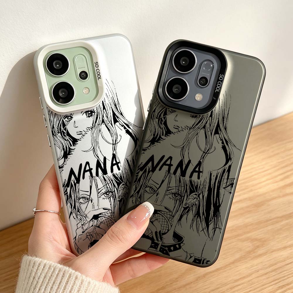 Oppo Reno 12 - Funda de Teléfono Plateada con Diseño