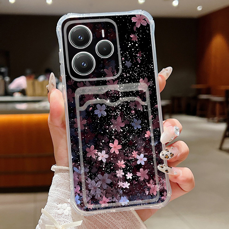 Xiaomi Redmi Note 13 - Funda con bolsillo para tarjetas para