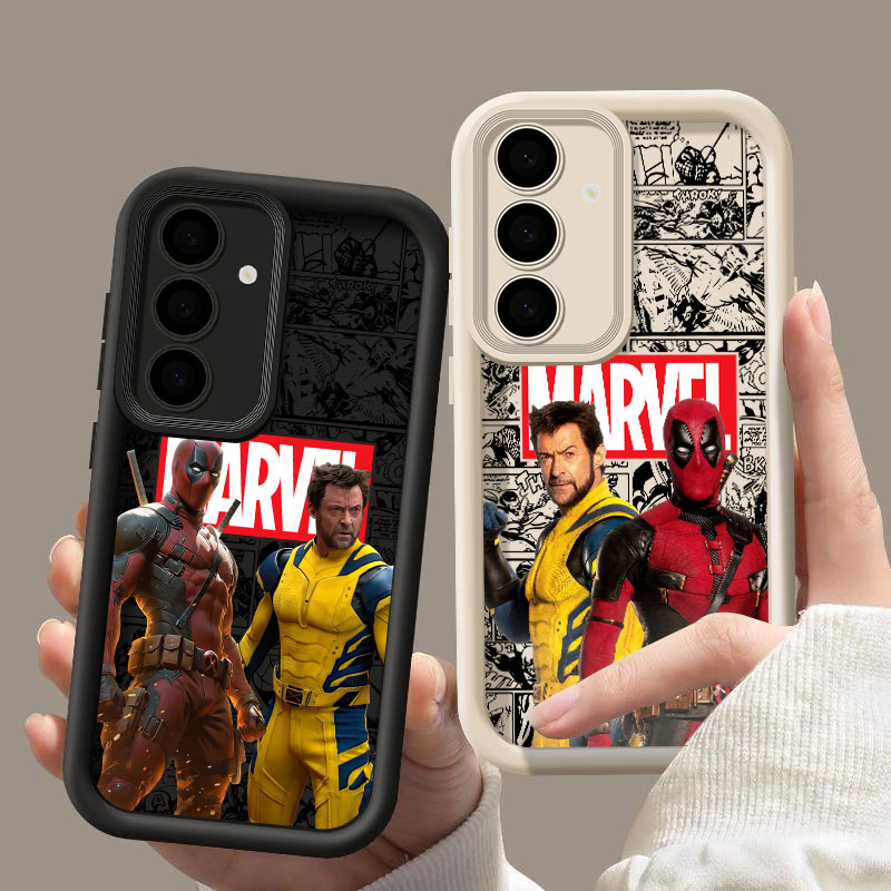 Samsung Galaxy S25 - Fundas Marvel Deadpool y Wolverine para