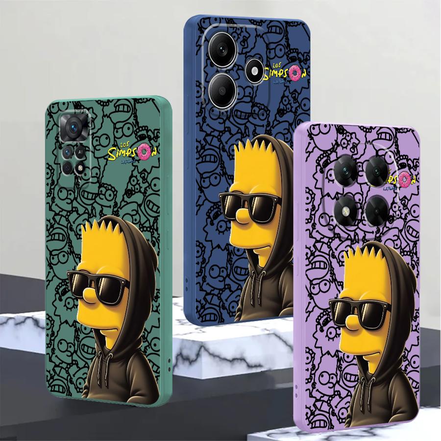 Xiaomi Redmi Note 13 - Funda para teléfono The Simpsons Cool